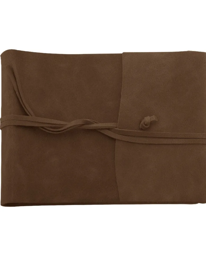 Amalfi Large Leather Photo Album - Chocolate
