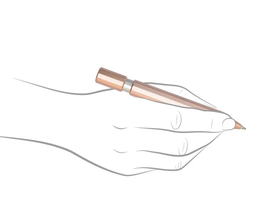 Andhand Aspect Blush Pink Retractable Pen