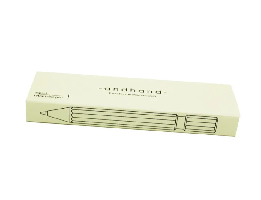 Andhand Aspect Blush Pink Retractable Pen