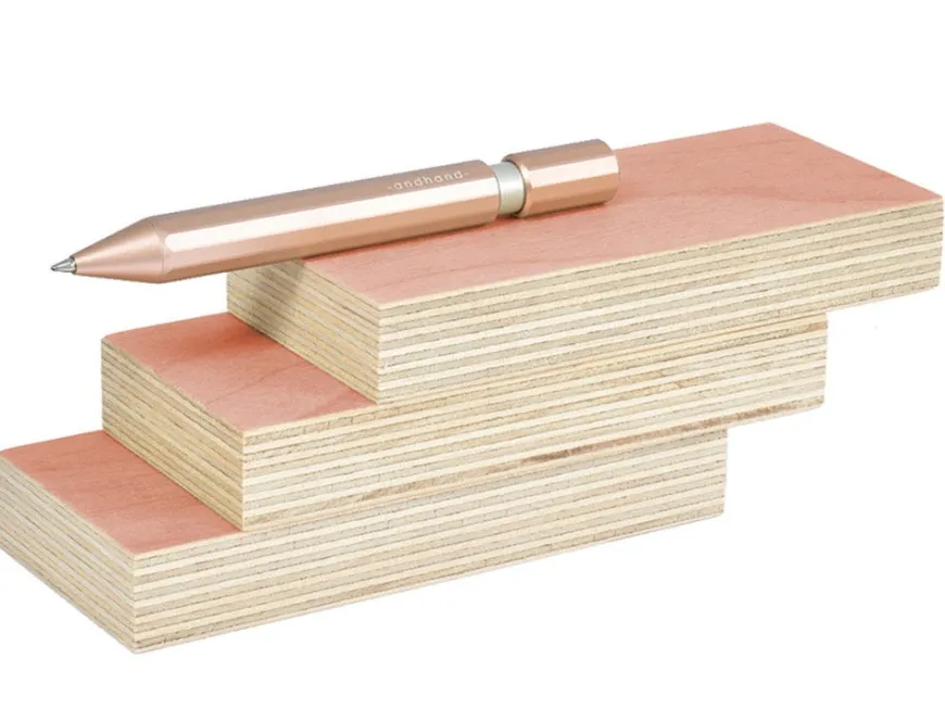 Andhand Aspect Blush Pink Retractable Pen