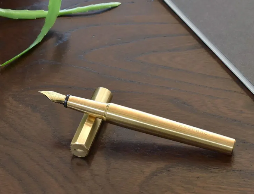Andhand Method Brass Fountain Pen