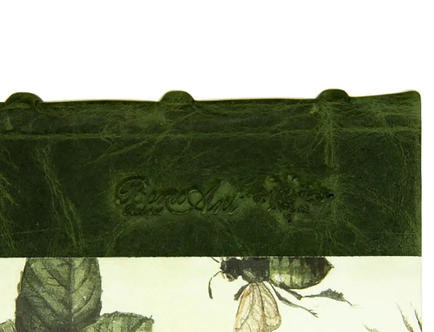 Bomo Art Half Leather Bound Sketch Book - Roses