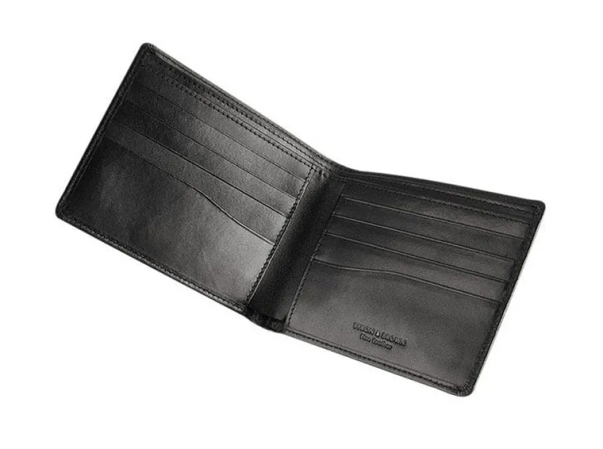 Byron & Brown Classic Billfold Wallet - Black