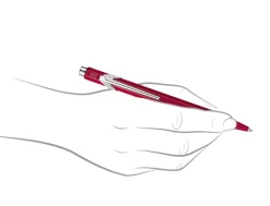 Caran d’Ache 849 Colormat-X Red Ballpoint Pen & Kartos C5 Writing Set
