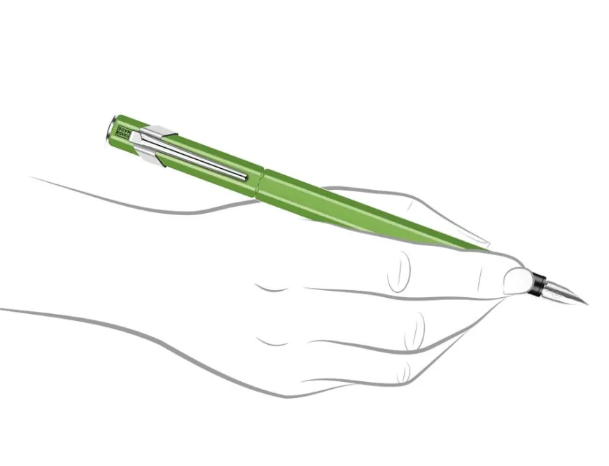 Caran d'Ache 849 Green Fountain Pen