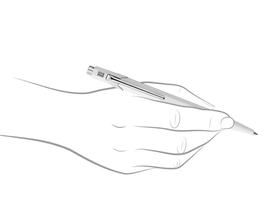 Caran d'Ache 849 'Pop Line' White Ballpoint Pen