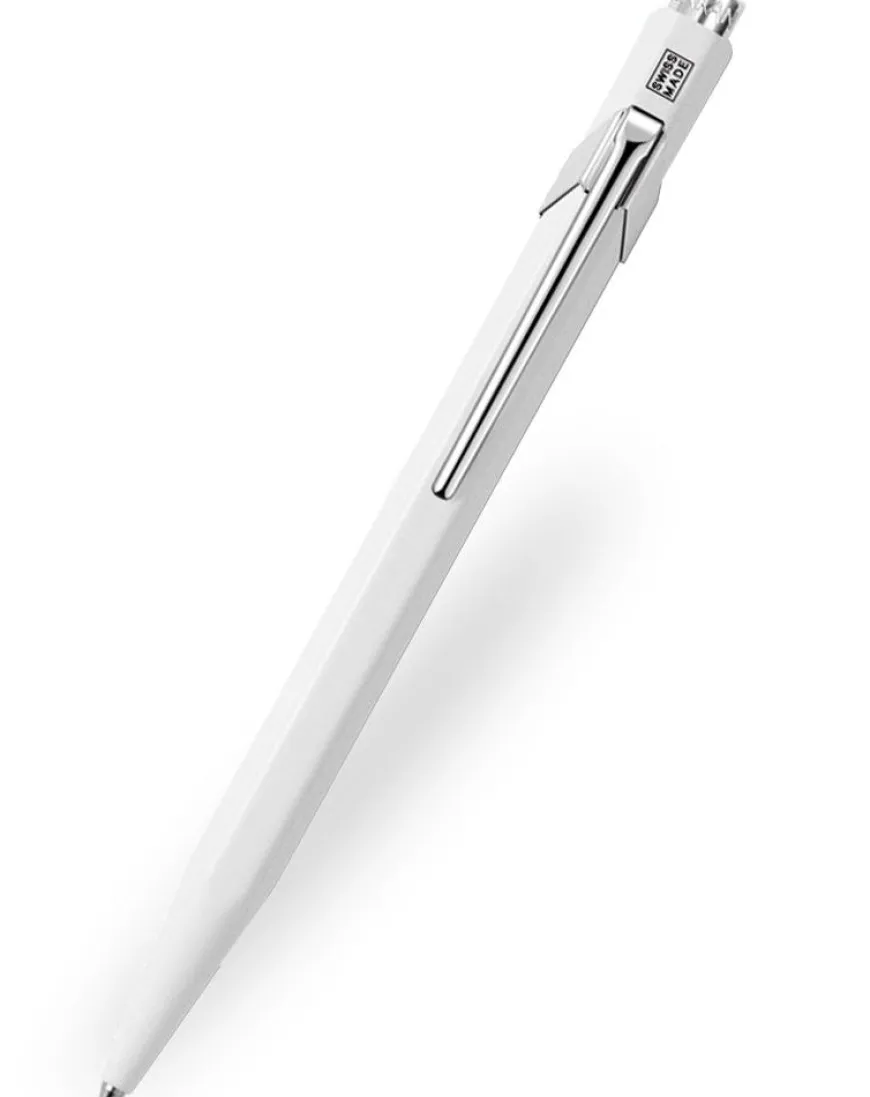 Caran d'Ache 849 'Pop Line' White Ballpoint Pen