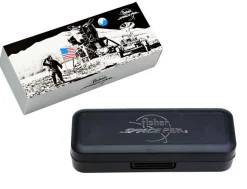Classic Matt Black Fisher Space Bullet Pen With Clip