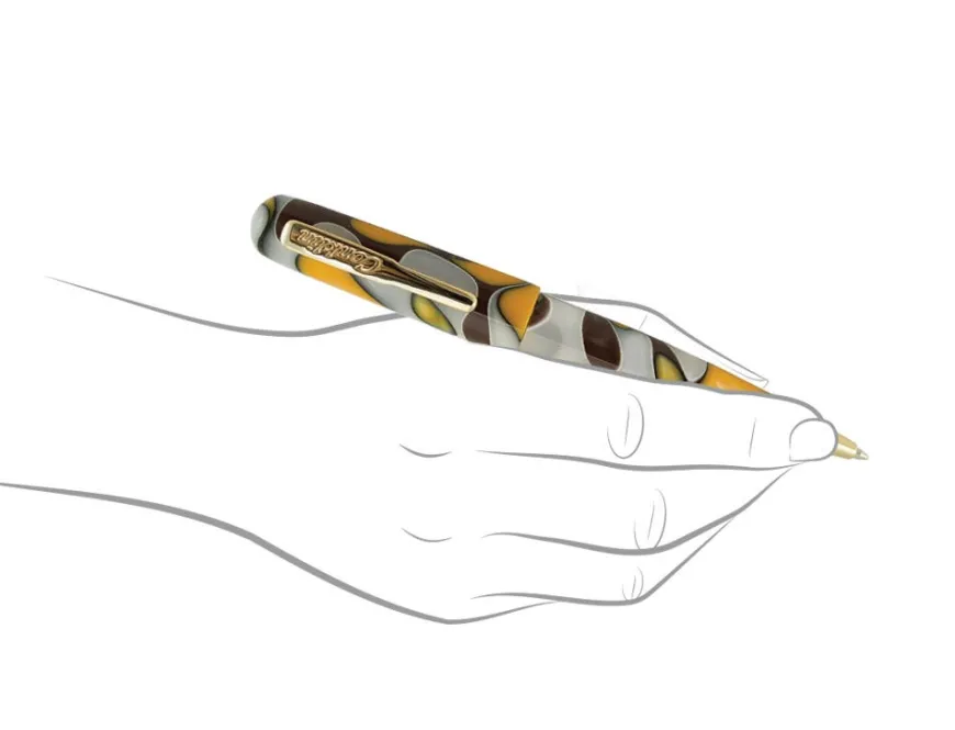 Conklin All American Yellow Stone Ballpoint Pen