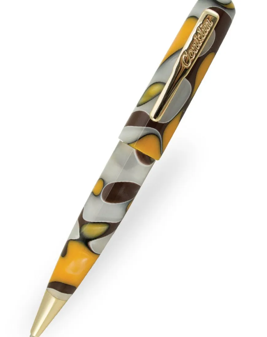 Conklin All American Yellow Stone Ballpoint Pen
