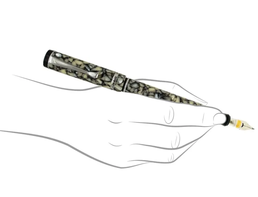 Conklin Duragraph Cracked Ice Fountain Pen