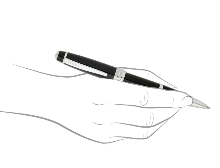 Cross Bailey Black Lacquer Rollerball Pen
