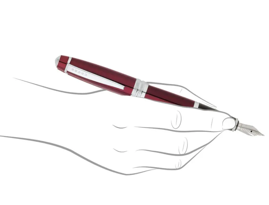 Cross Bailey Red Lacquer Fountain Pen