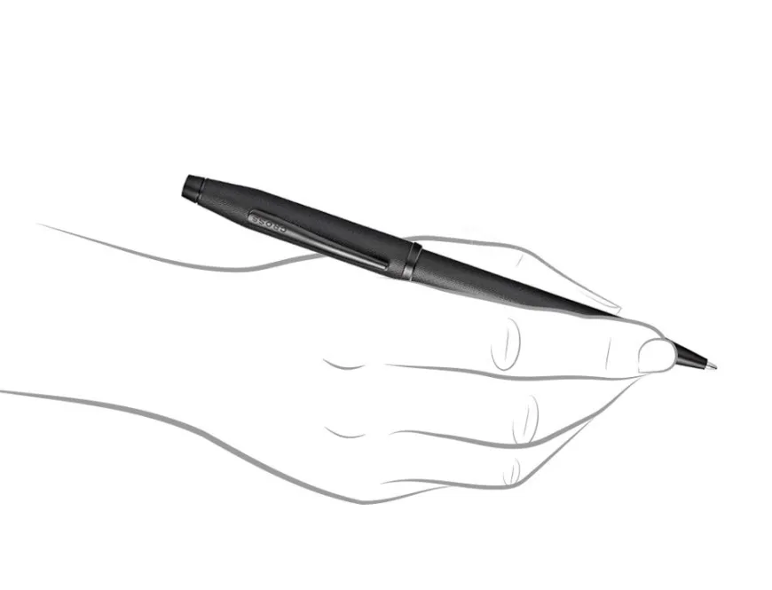 Cross Century II Black Micro Knurl Ballpoint Pen