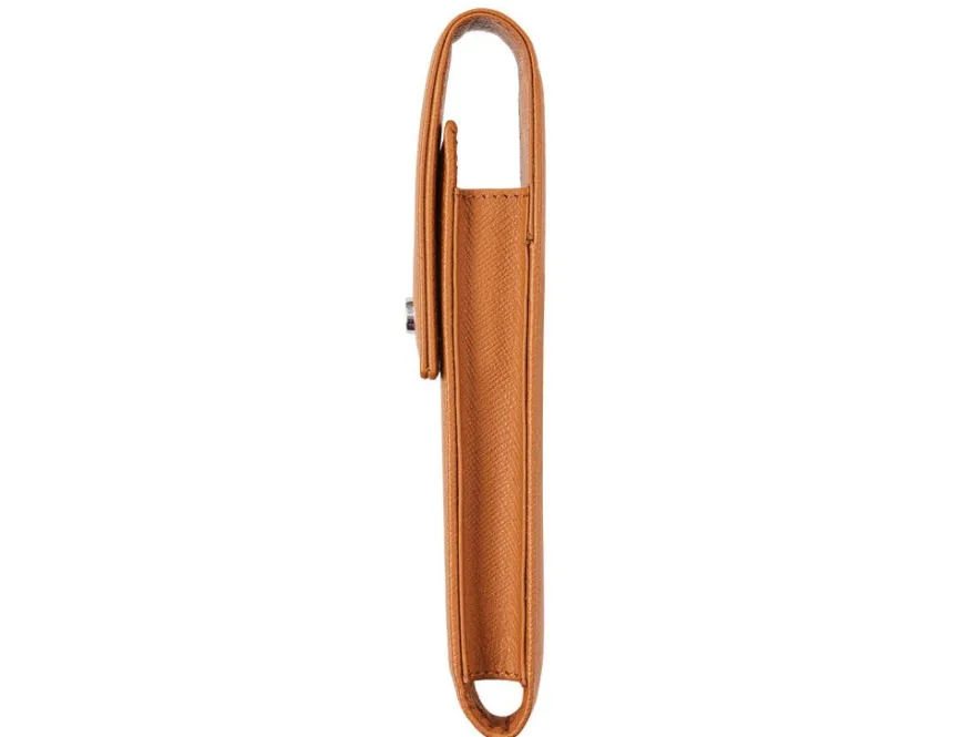 Cross Mocha Leather Magnetic Single Pen Case