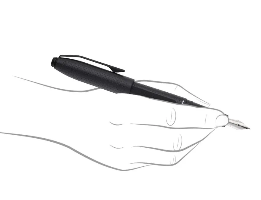 Cross Prism Obsidian Black Resin Fountain Pen