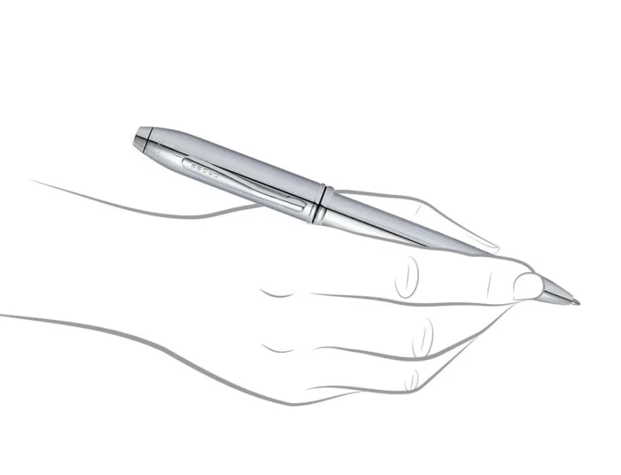 Cross Townsend Lustrous Chrome Ballpoint Pen