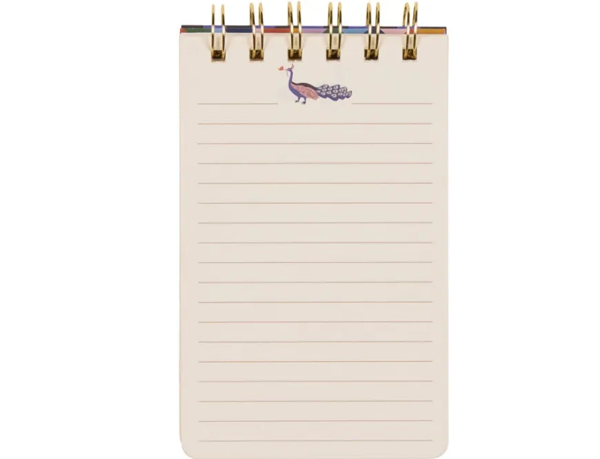 DesignWorks Ink A Dopo Peacock Twin Wire Notepad