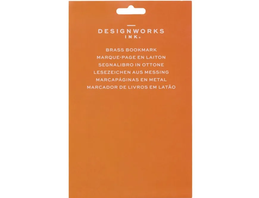 DesignWorks Ink Brass Bookmark - Cherries