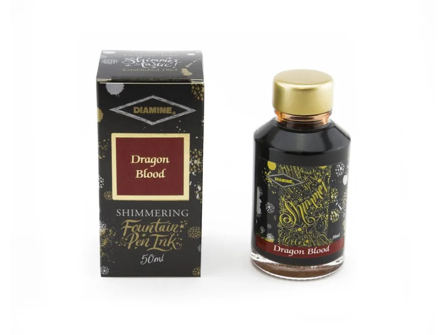 Diamine Shimmer Ink Bottle - 50ml