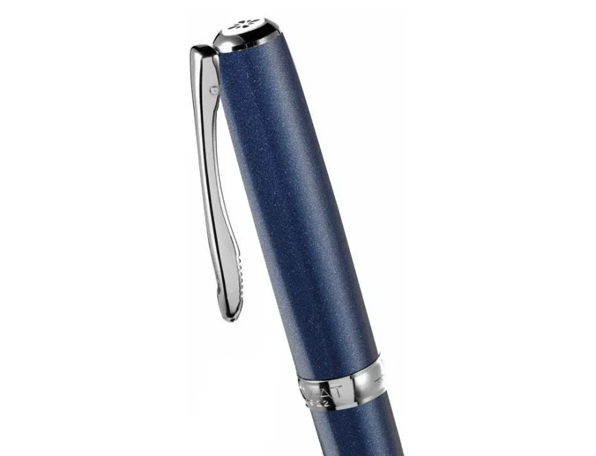 Diplomat Excellence Midnight Blue Chrome Trim Ballpoint Pen