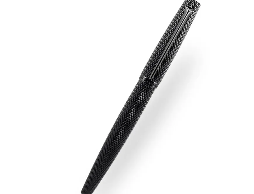 Diplomat Viper Black Guilloche Fountain Pen