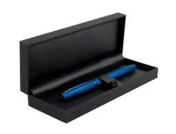 Diplomat Viper Blue Guilloche Rollerball Pen