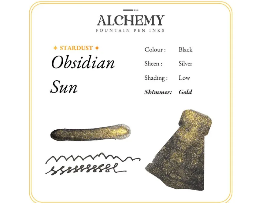 Endless Alchemy Obsidian Ink Bottle - 45ml