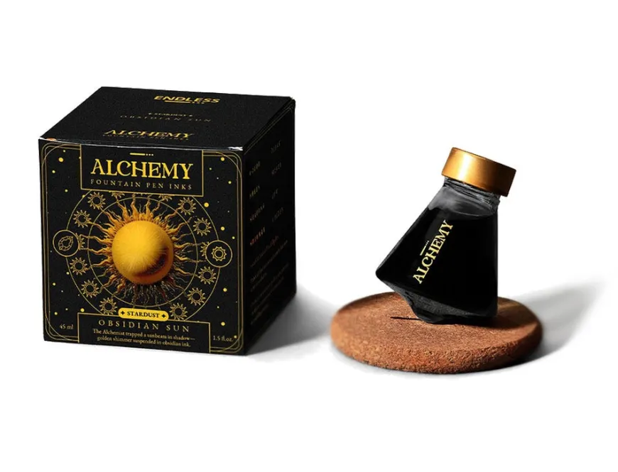 Endless Alchemy Obsidian Ink Bottle - 45ml