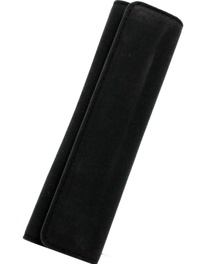Endless Companion Leather 1 Pen Pouch - Black