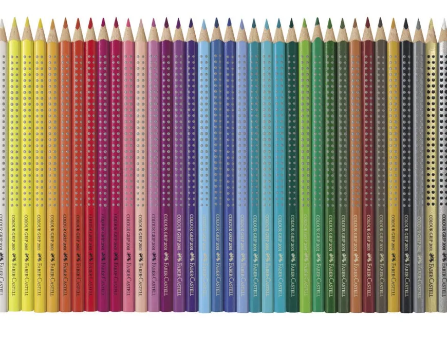 Faber-Castell Colour Grip 36 Colour Pencil Tin
