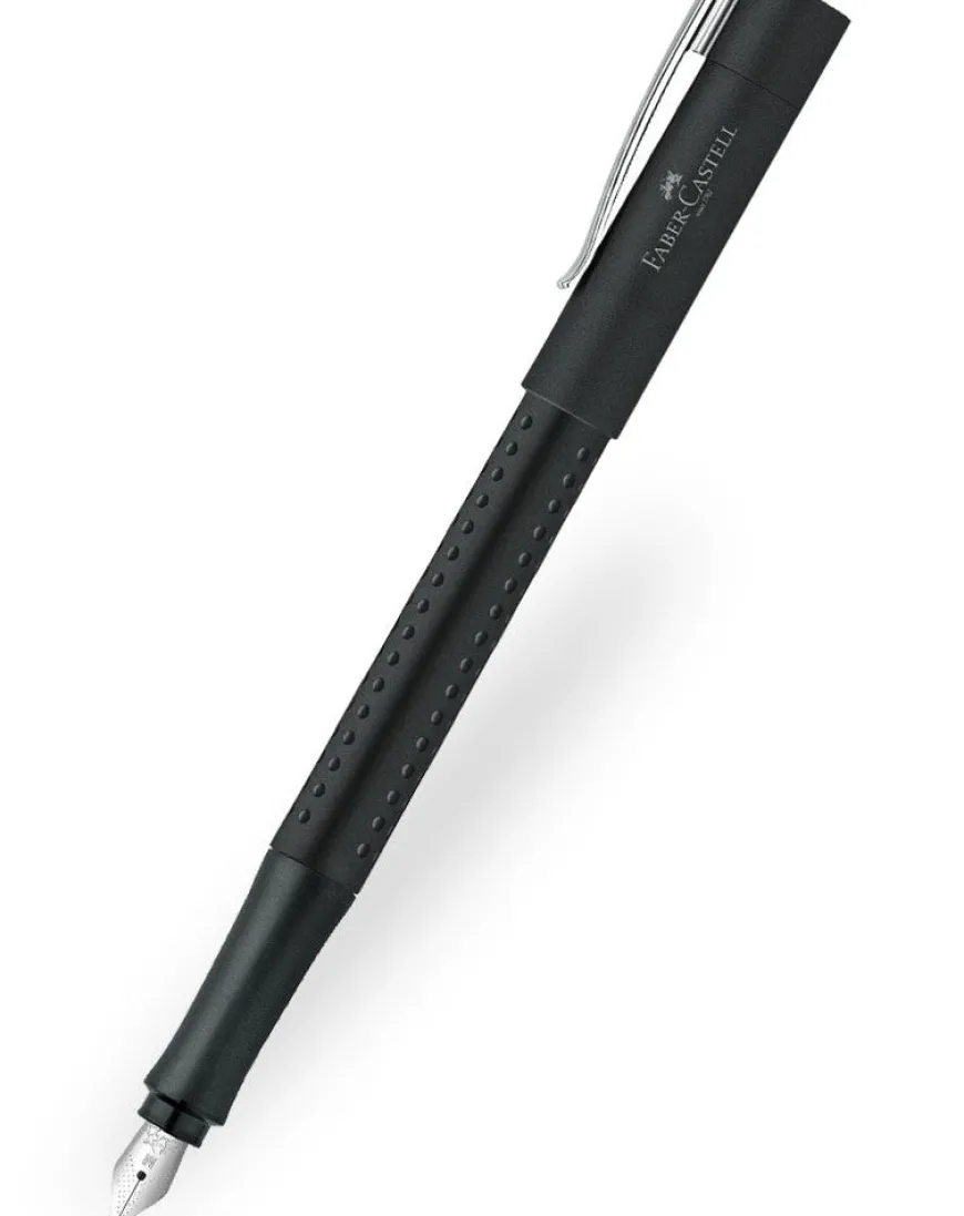 Faber-Castell Grip Classic Black Fountain Pen