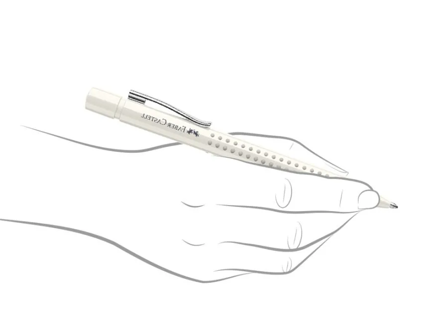 Faber-Castell Grip 2010 Coconut Milk Ballpoint Pen