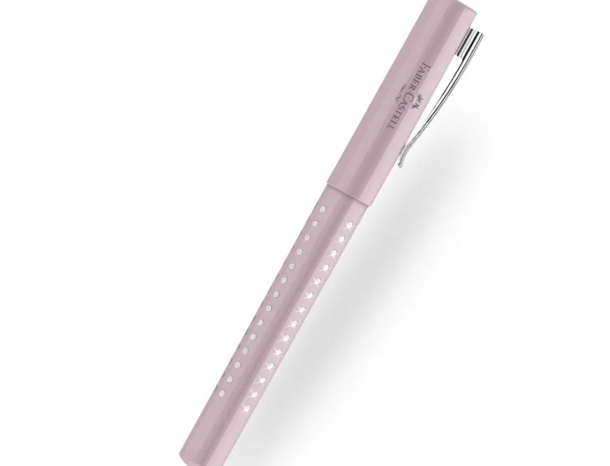 Faber-Castell Grip Edition Sparkle Rose Fountain Pen