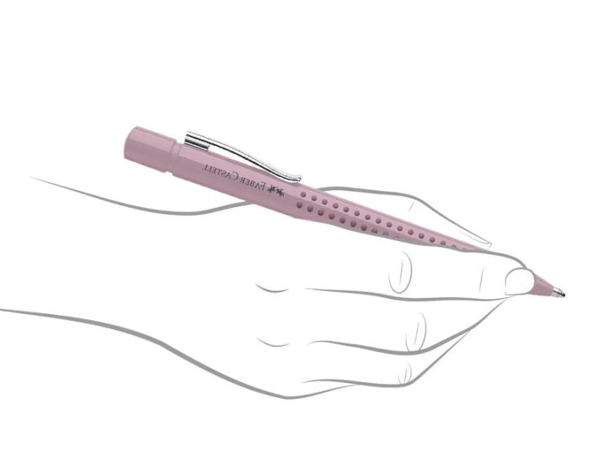 Faber-Castell Grip 2010 Rose Shadows Ballpoint & Fountain Pen Gift Set