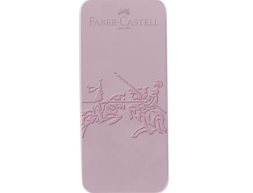 Faber-Castell Grip 2010 Rose Shadows Ballpoint & Fountain Pen Gift Set