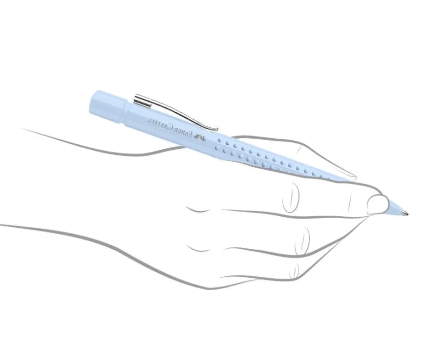Faber-Castell Grip 2010 Sky Blue Ballpoint Pen