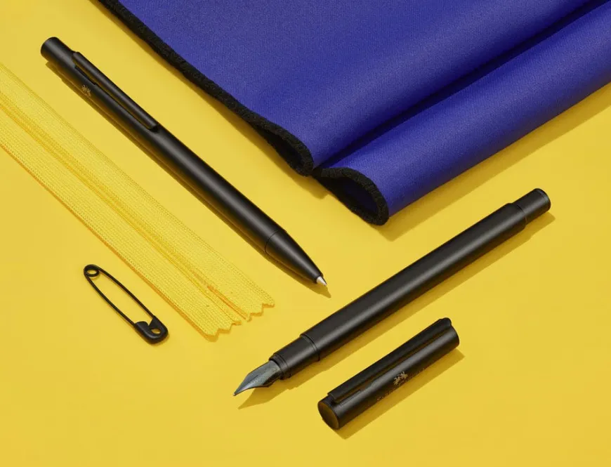 Faber-Castell Neo Slim Aluminium Gun Metal Fountain Pen