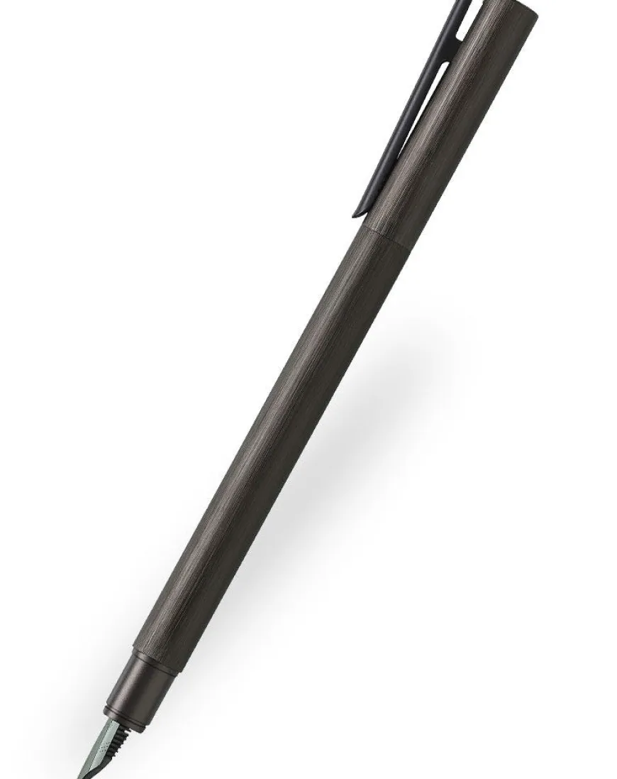 Faber-Castell Neo Slim Aluminium Gun Metal Fountain Pen