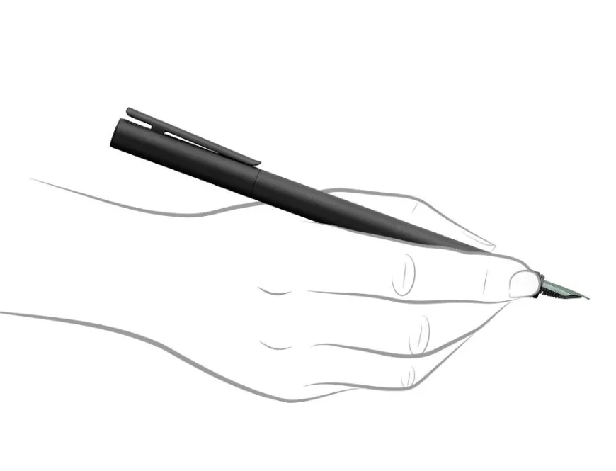 Faber-Castell Neo Slim Aluminium Gun Metal Fountain Pen