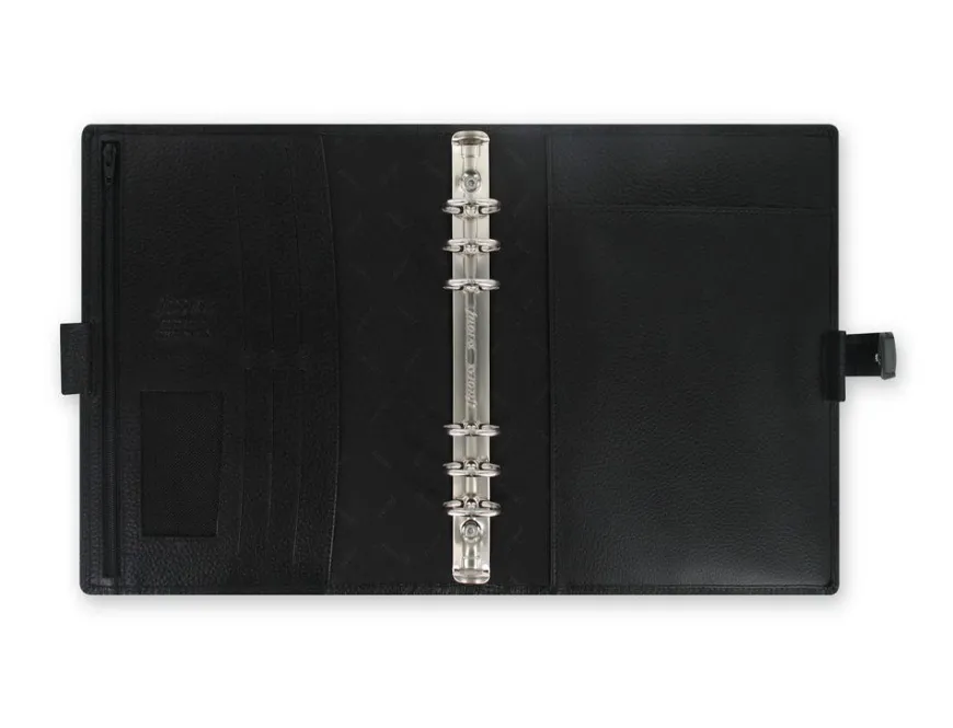 Filofax Finsbury A5 Organiser - Black
