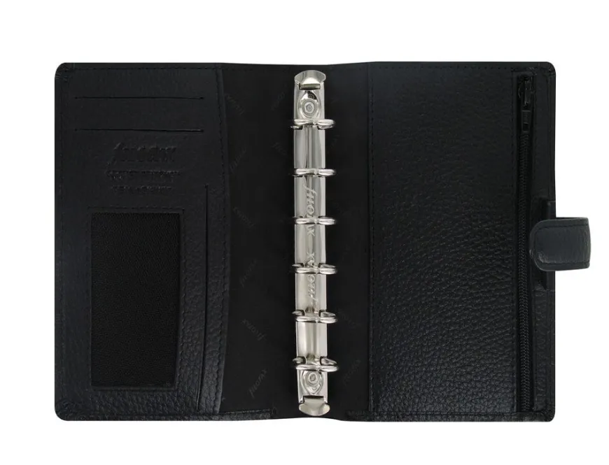 Filofax Finsbury Pocket Organiser - Black
