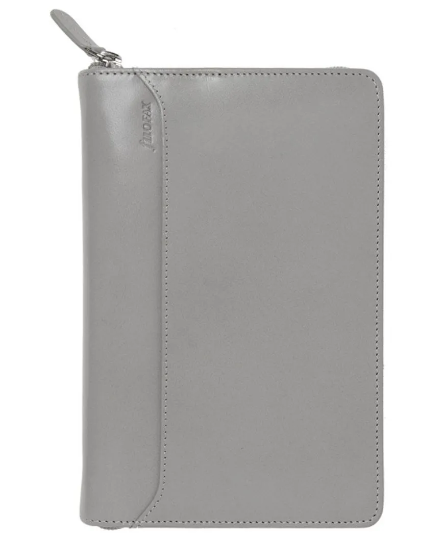 Filofax Lockwood Personal Zip Organiser - Concrete