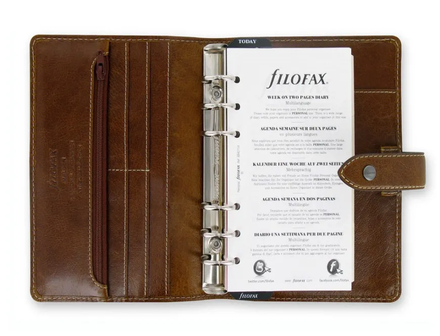 Filofax Malden A5 Organiser - Ochre