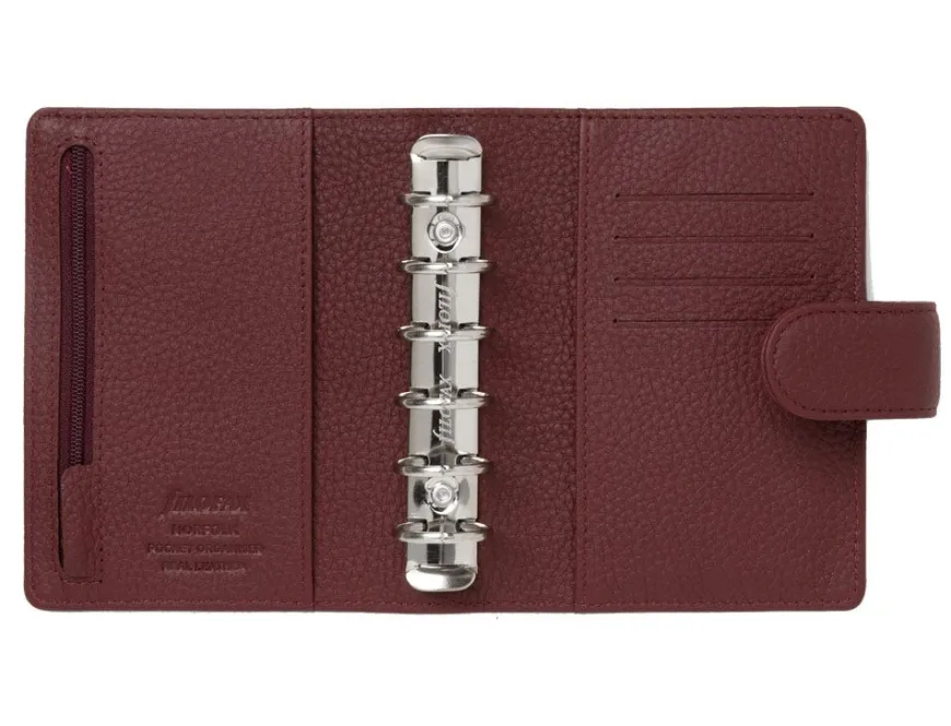 Filofax Norfolk Pocket Organiser - Currant