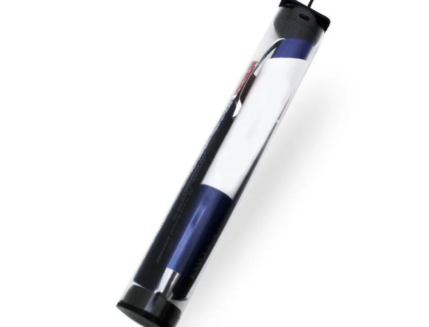Fisher Space Eclipse White & Blue Ballpoint Pen