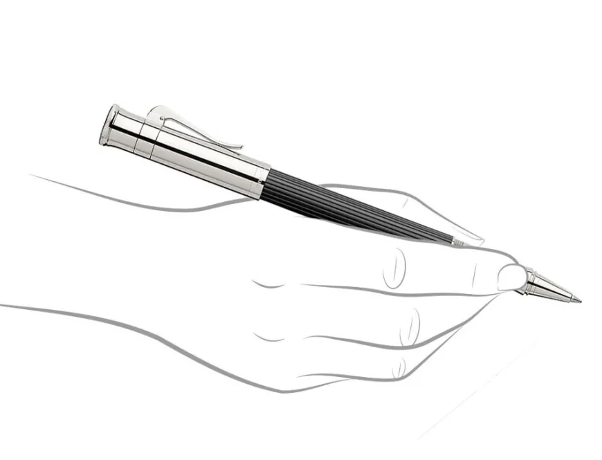 Graf von Faber-Castell Classic Ebony Wood Rollerball Pen