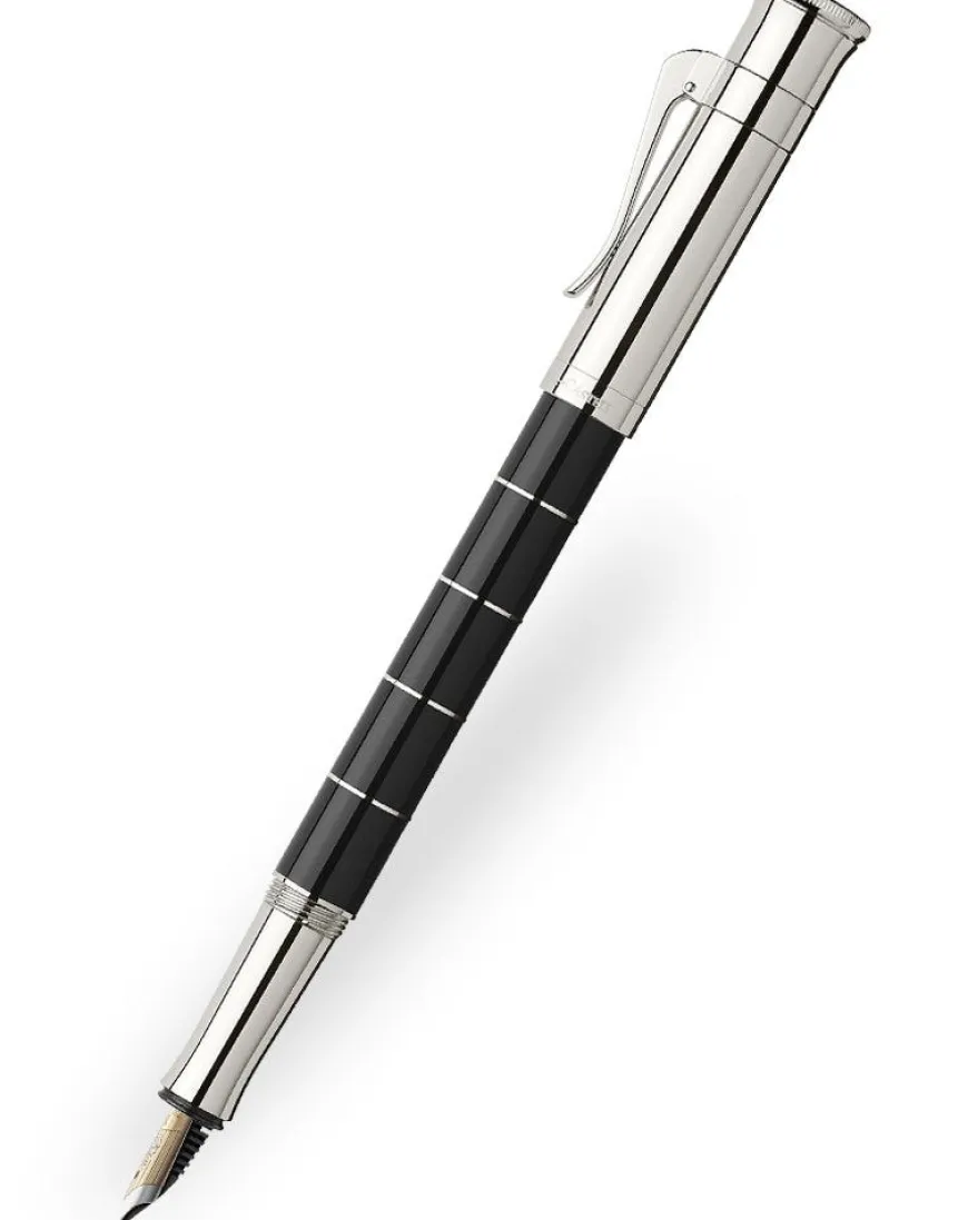 Graf von Faber-Castell Classic Anello Black Fountain Pen