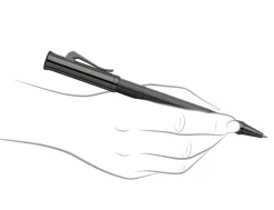 Graf von Faber-Castell Guilloche Black Edition Rollerball Pen