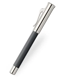 Graf von Faber-Castell Guilloche Black Cisele Fountain Pen